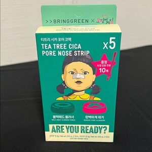 BringGreen Tea Tree Cica Pore Nose Strip